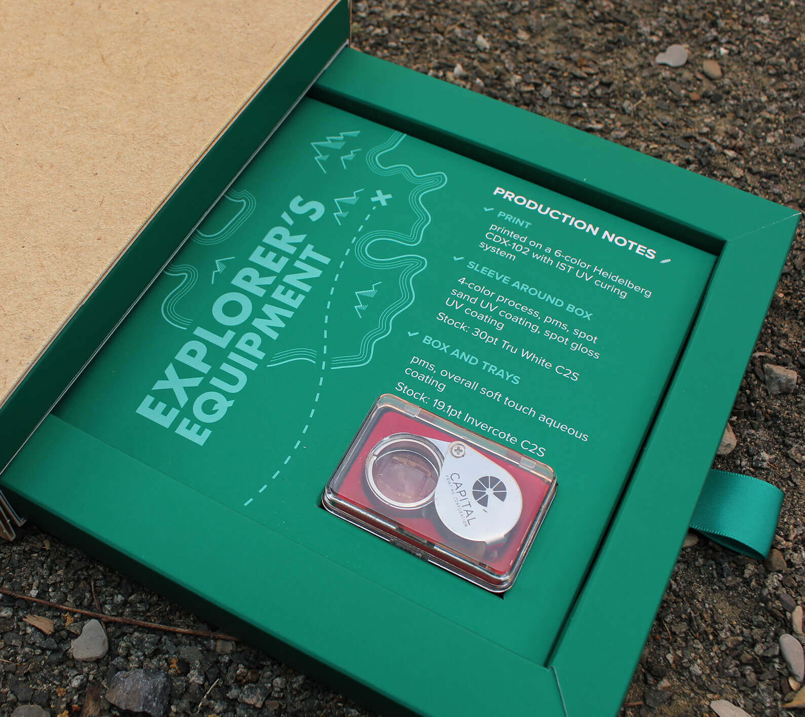 Capital Printing custom promotional marketing box design