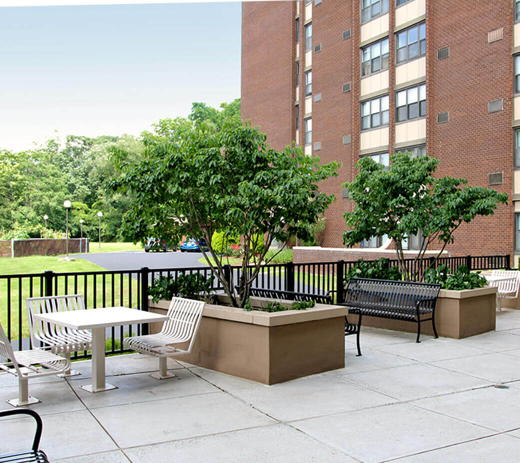 Affordable housing community residents at Region Nine Housing Corporation